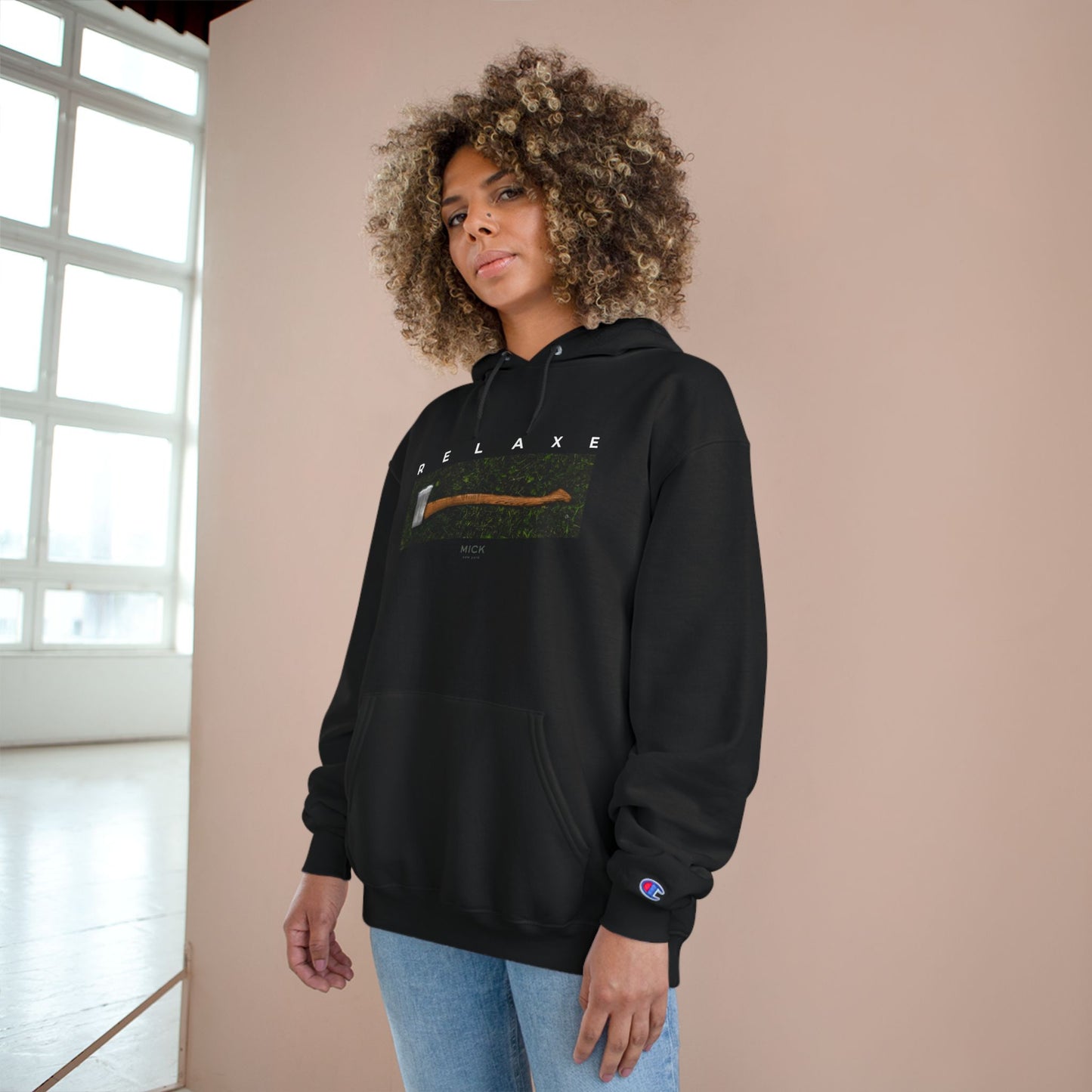 HOODIE WITH RELAXE PRINT