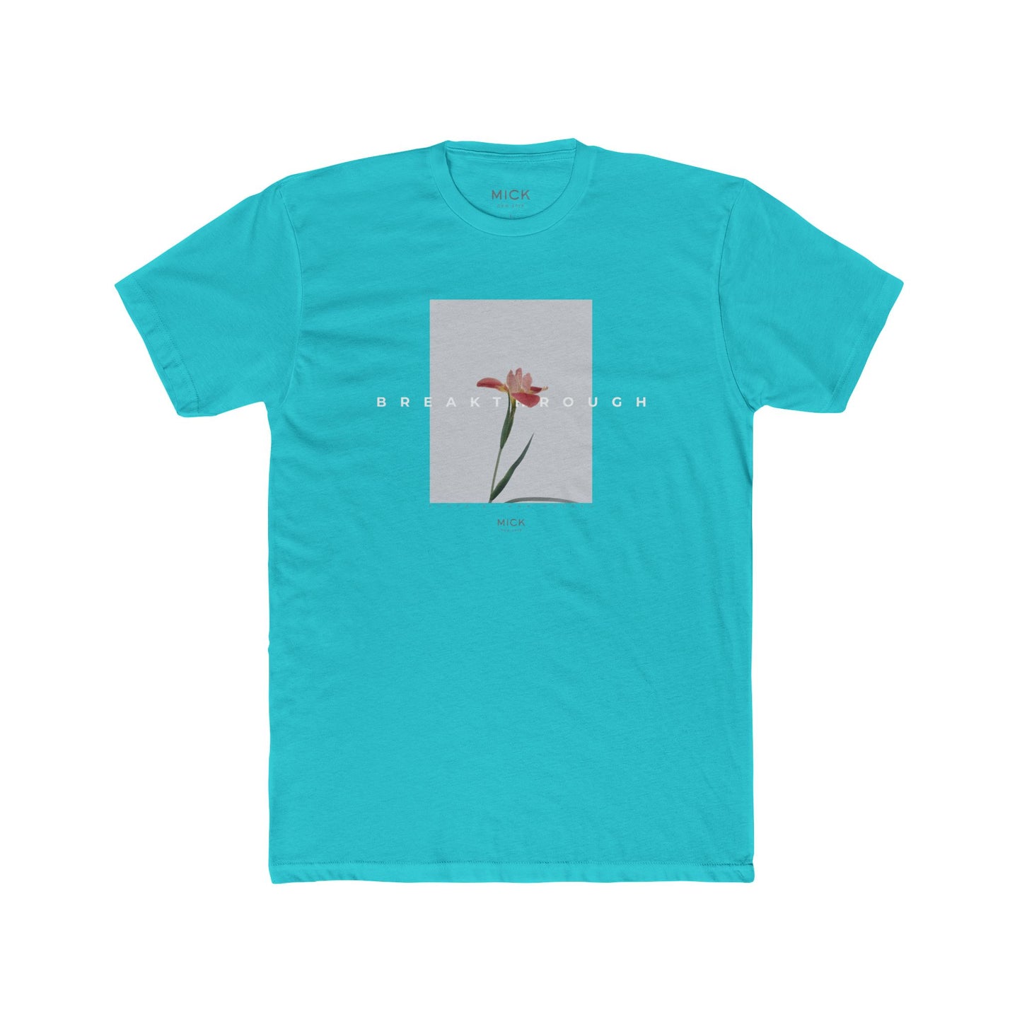 T-SHIRT WITH A FLOWER PRINT