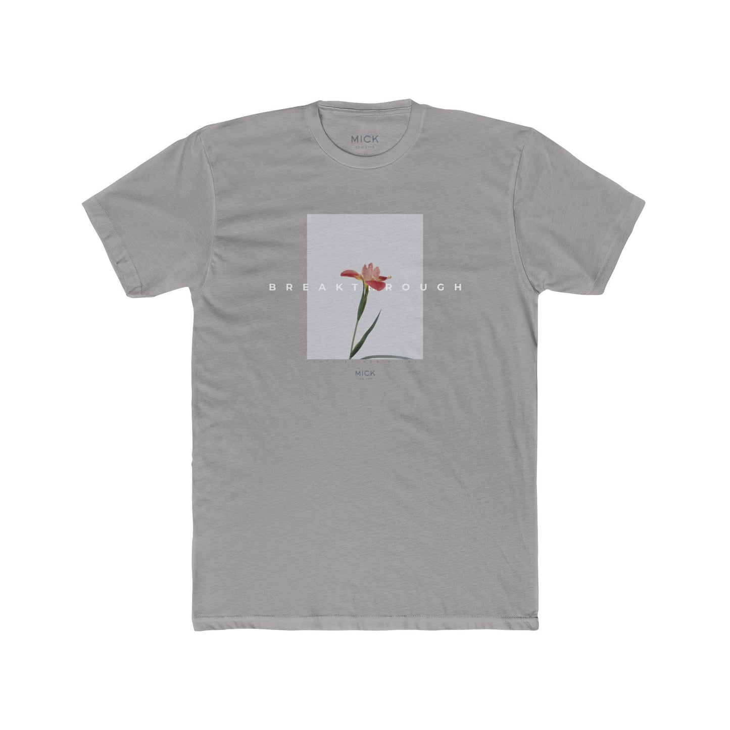 T-SHIRT WITH A FLOWER PRINT