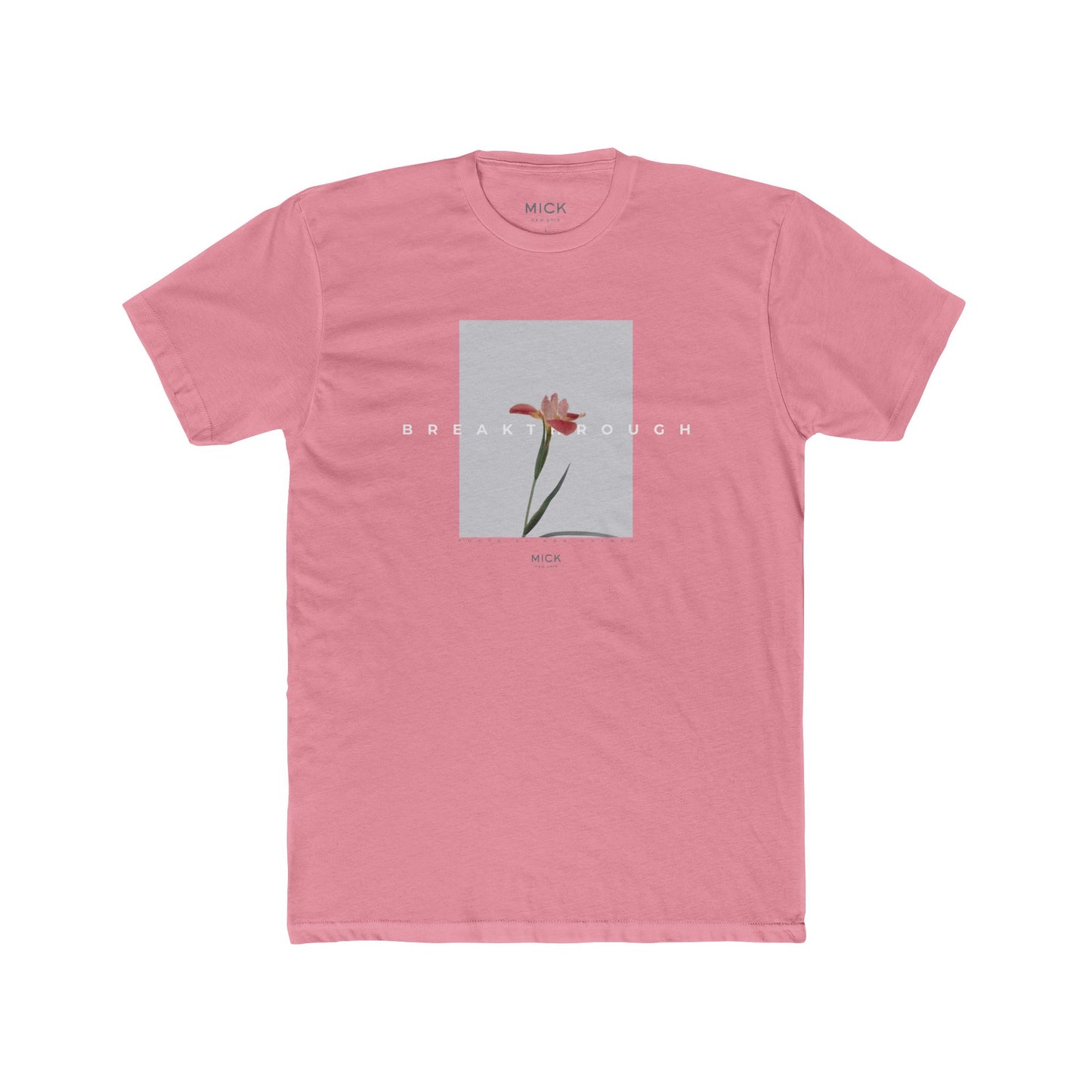 T-SHIRT WITH A FLOWER PRINT