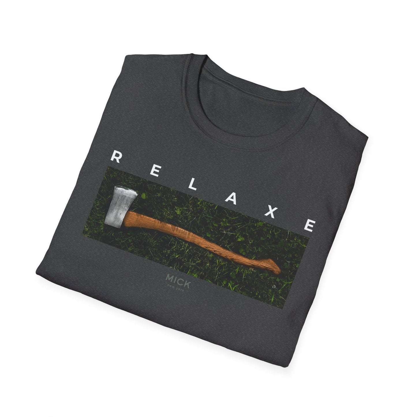 T-SHIRT WITH THE RELAXE PRINT