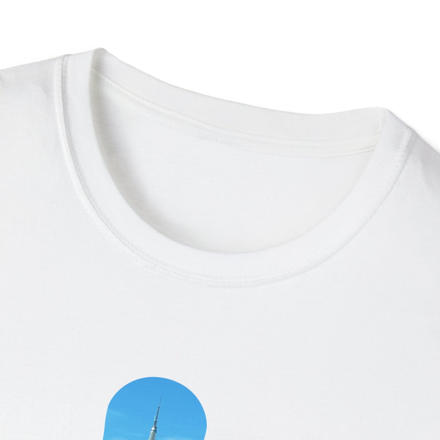 T-SHIRT WITH NEW YORK LAMP PRINT