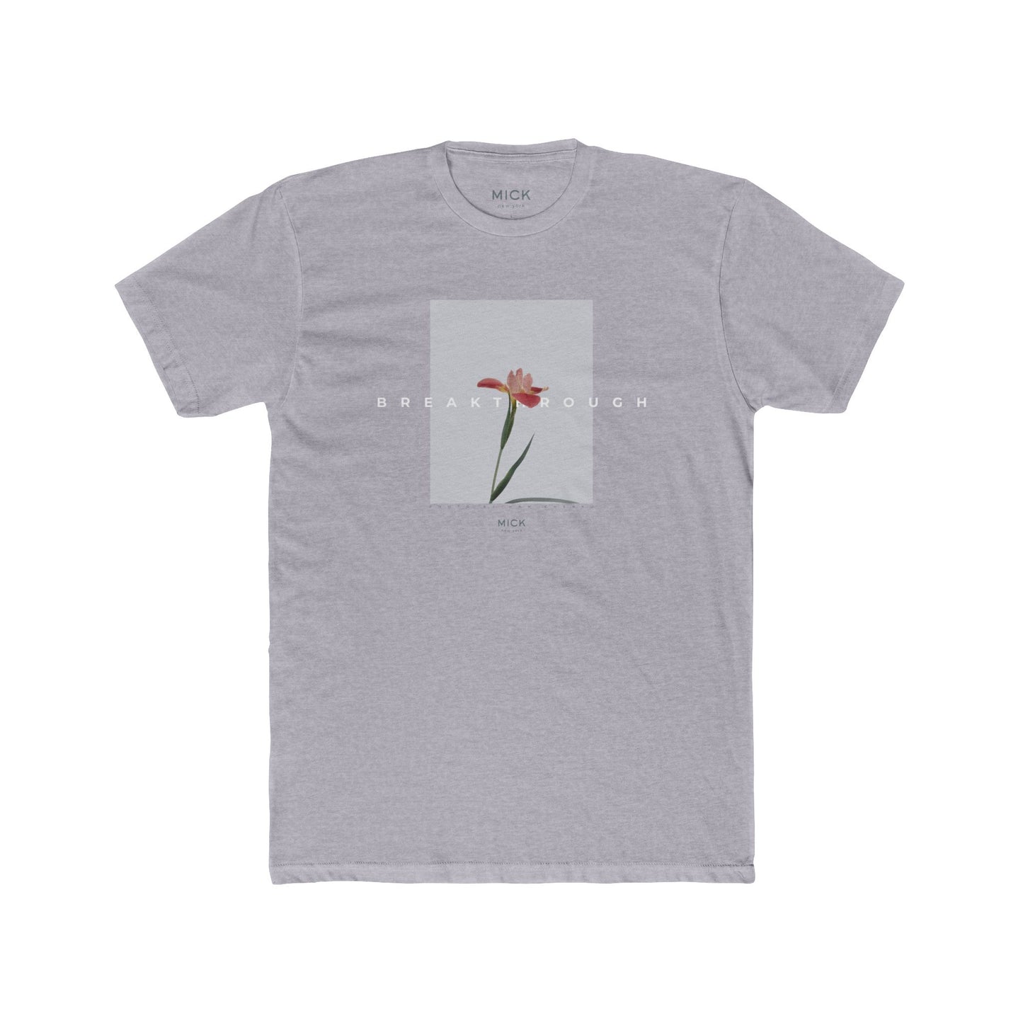 T-SHIRT WITH A FLOWER PRINT