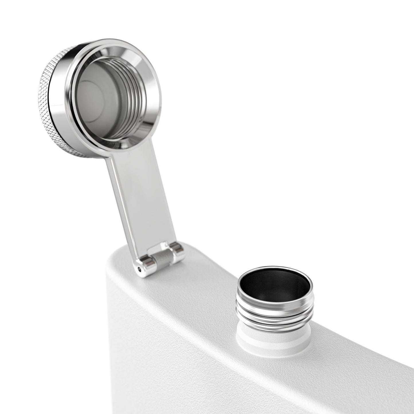 STAINLESS STEEL FLASK WITH NEW YORK LAMP PRINT