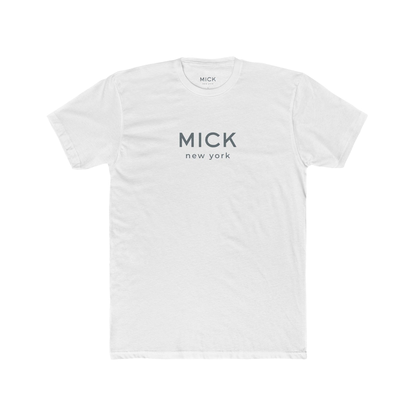 T-SHIRT WITH MICK NEW YORK PRINT