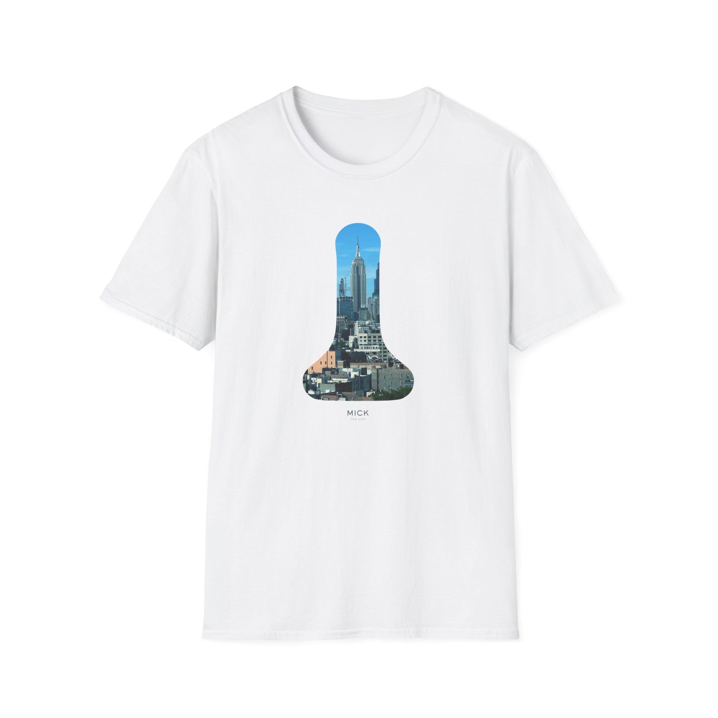 T-SHIRT WITH NEW YORK LAMP PRINT