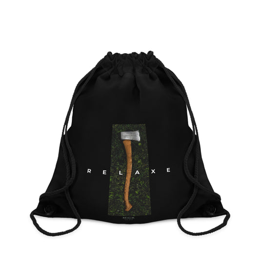 DRAWSTRING BAG WITH THE RELAXE PRINT