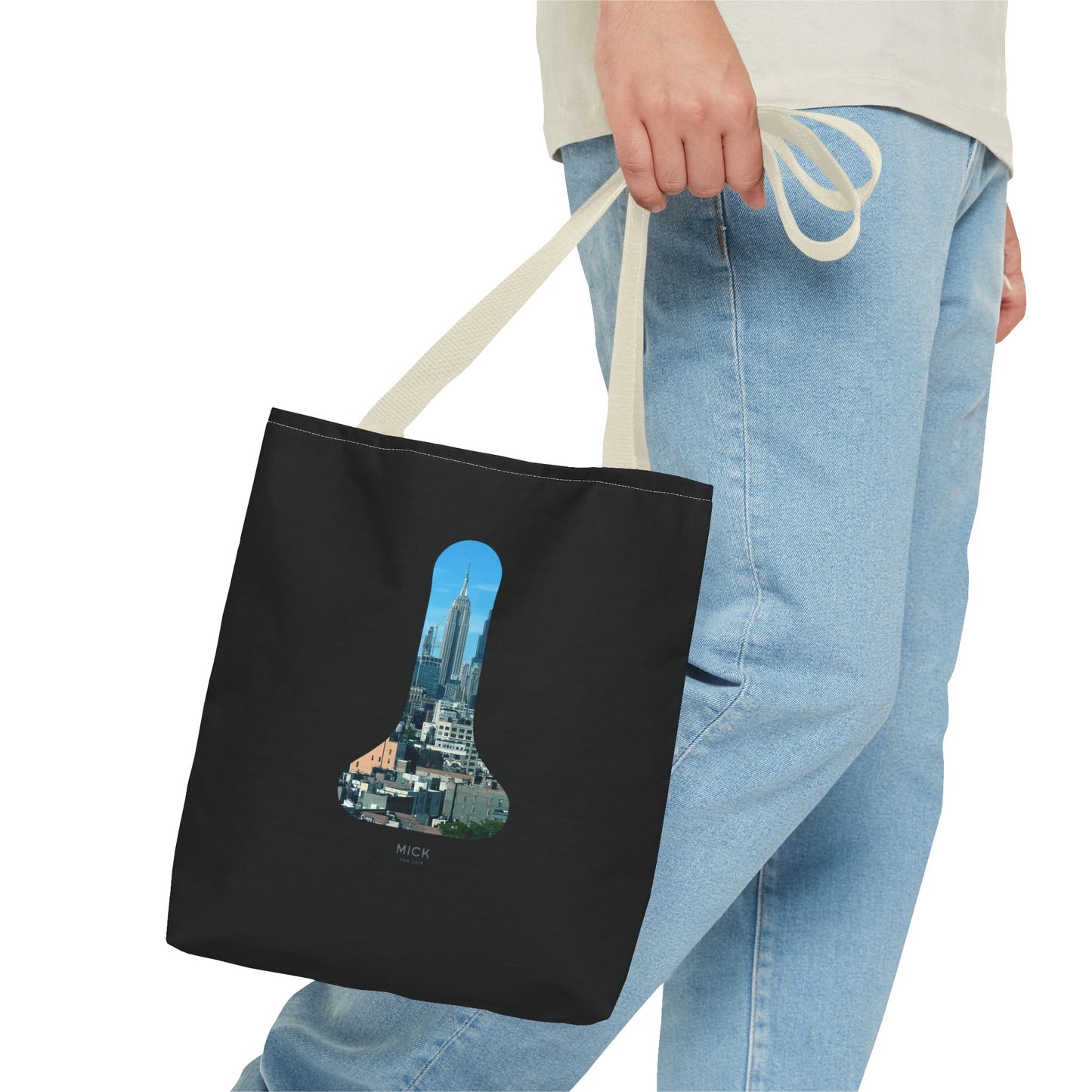 TOTE BAG WITH NEW YORK LAMP