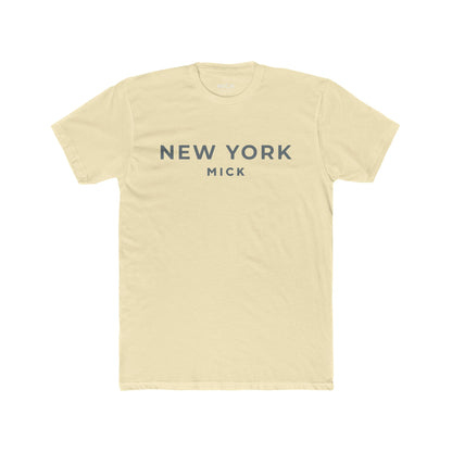 T-SHIRT WITH NEW YORK MICK PRINT