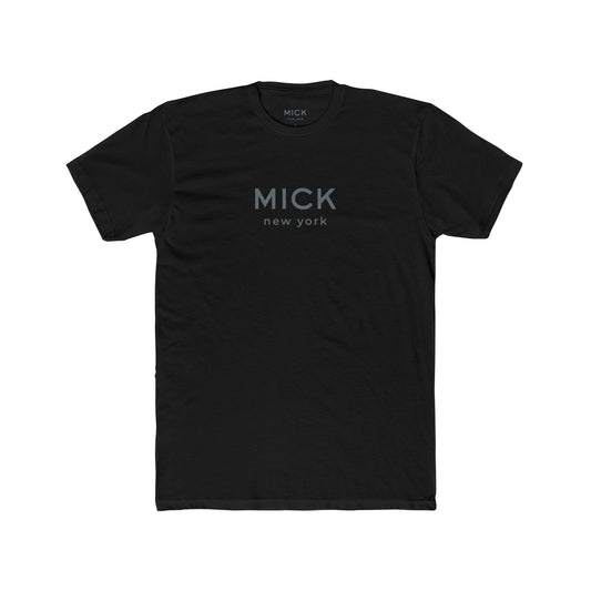 T-SHIRT WITH MICK NEW YORK PRINT