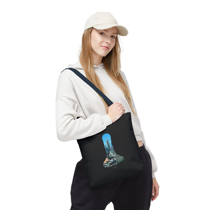 TOTE BAG WITH NEW YORK LAMP