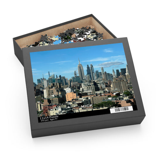 PUZZLE OF MICK'S SNAP OF NYC VIEW