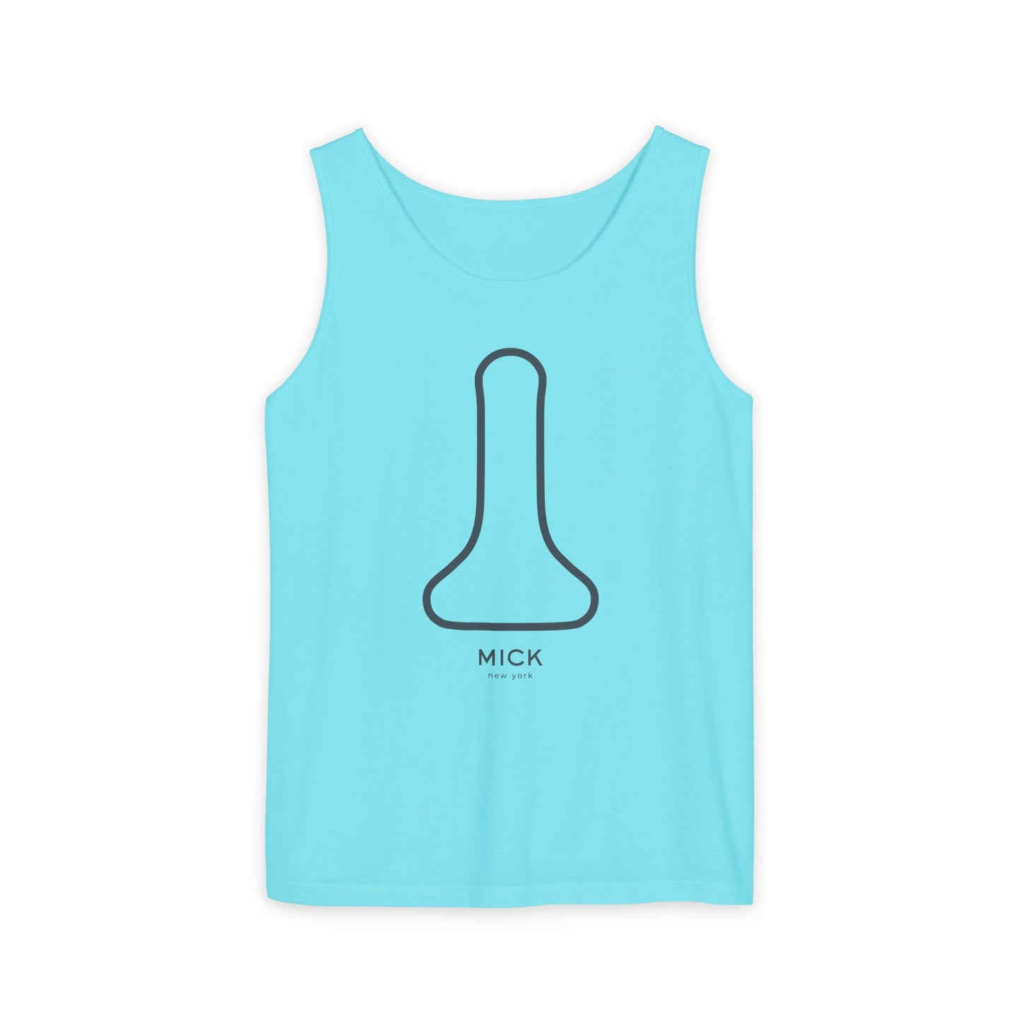 TANK TOP WITH MICK NEW YORK PRINT