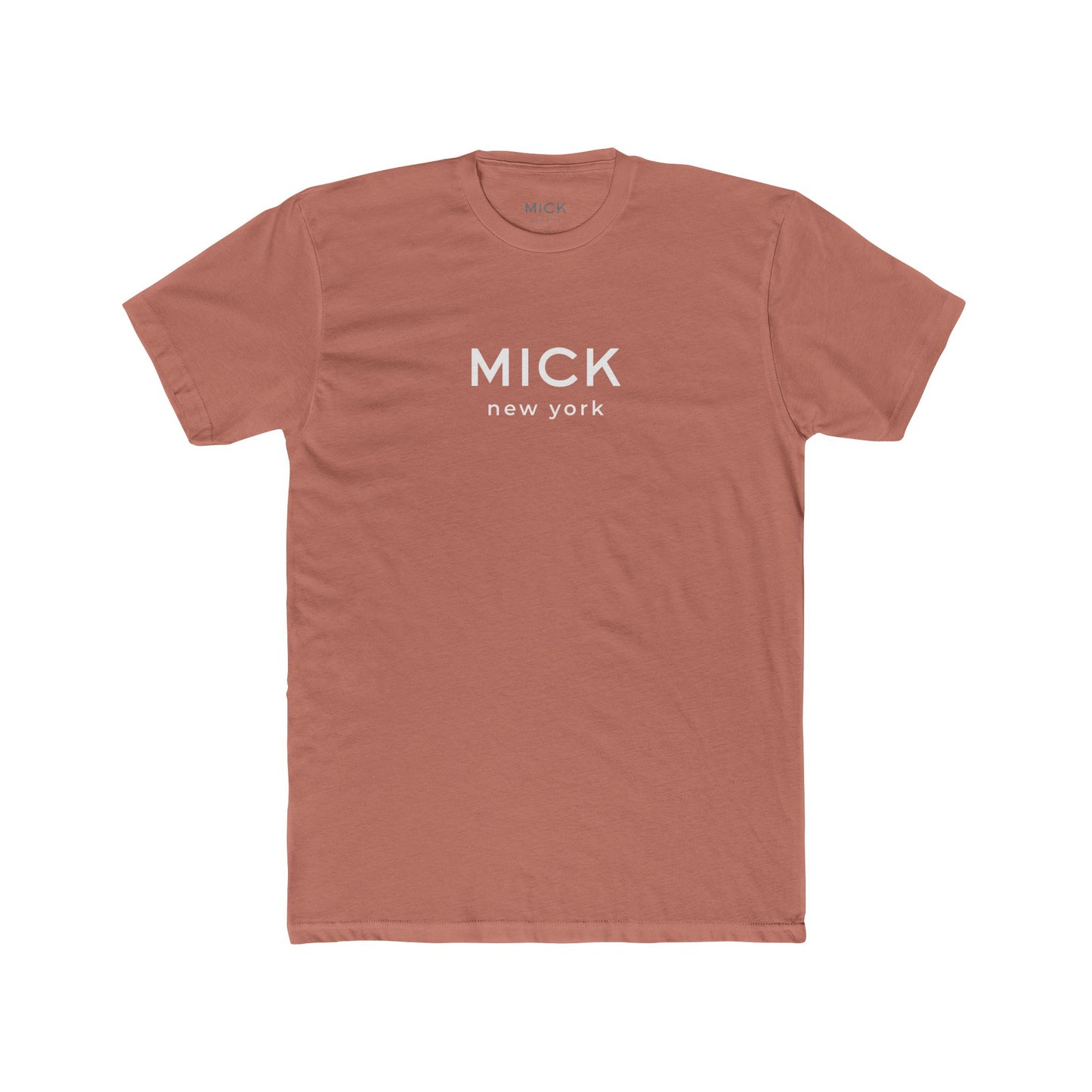 T-SHIRT WITH MICK NEW YORK PRINT