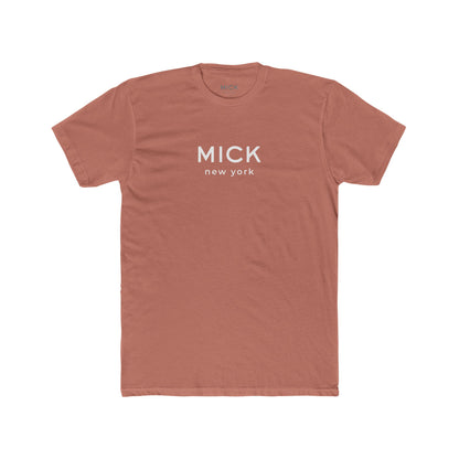 T-SHIRT WITH MICK NEW YORK PRINT