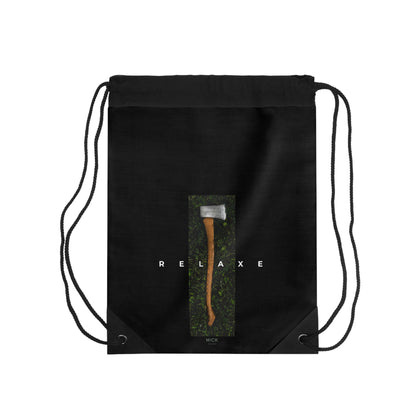 DRAWSTRING BAG WITH THE RELAXE PRINT