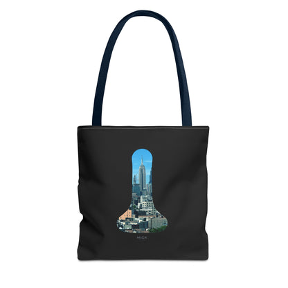 TOTE BAG WITH NEW YORK LAMP