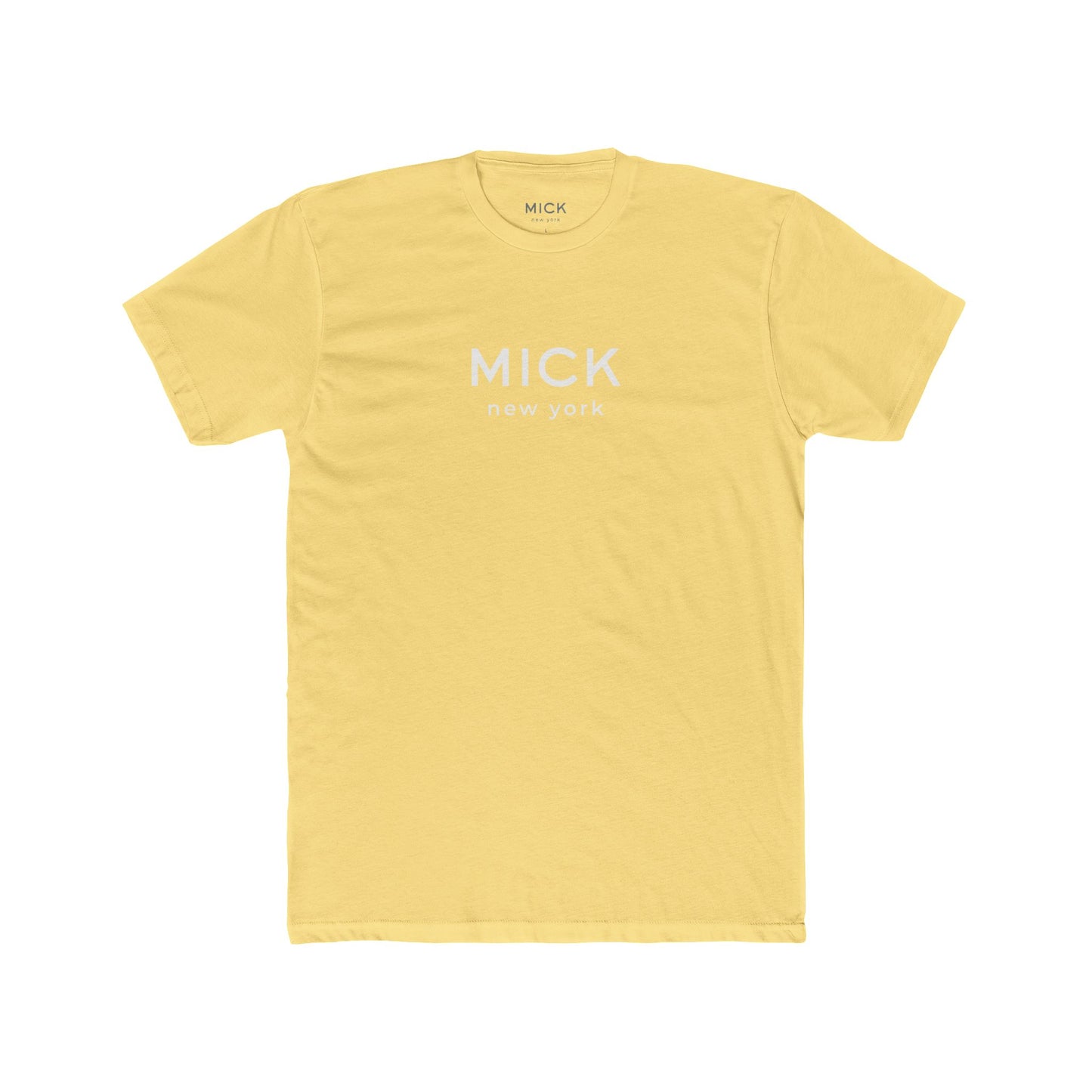 T-SHIRT WITH MICK NEW YORK PRINT