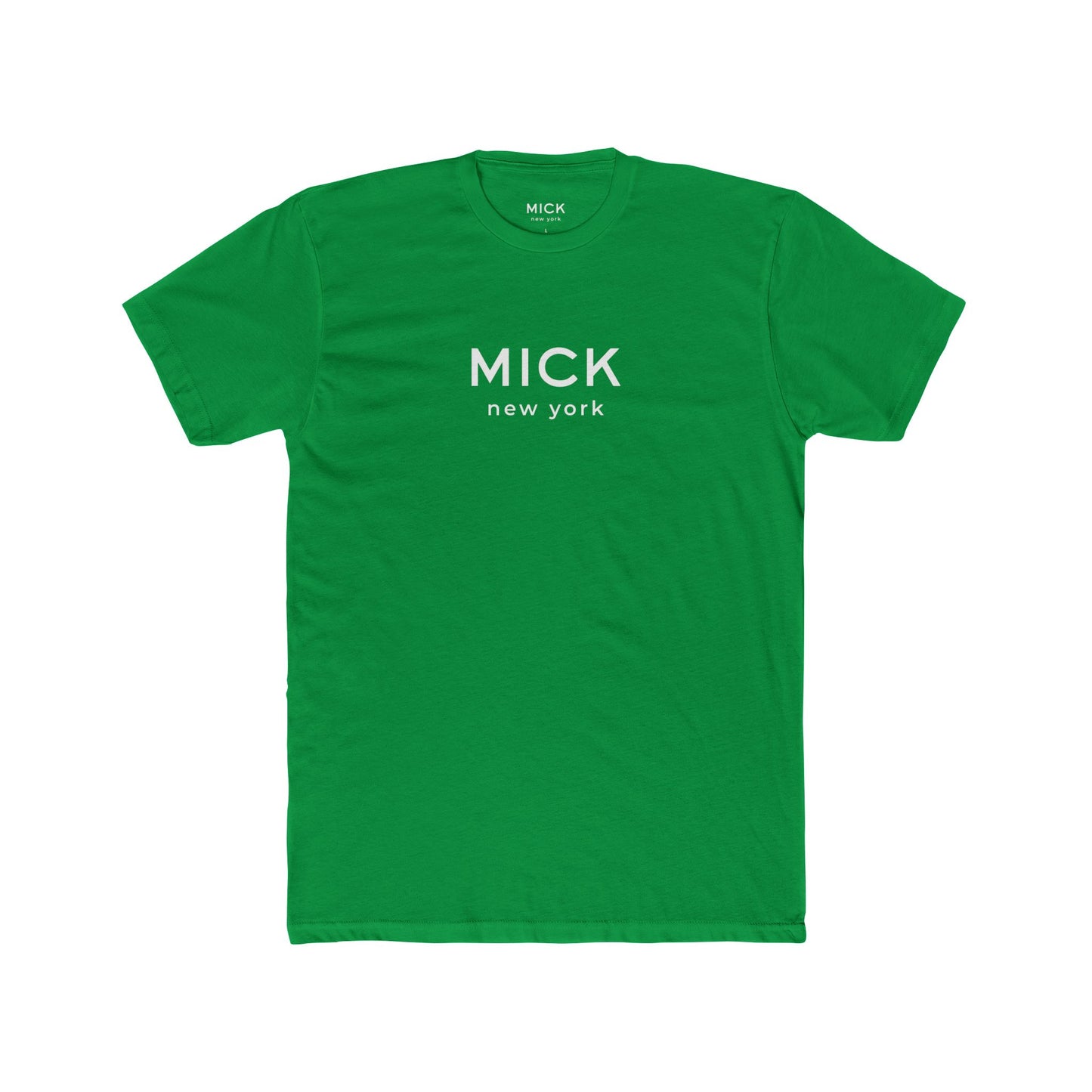 T-SHIRT WITH MICK NEW YORK PRINT