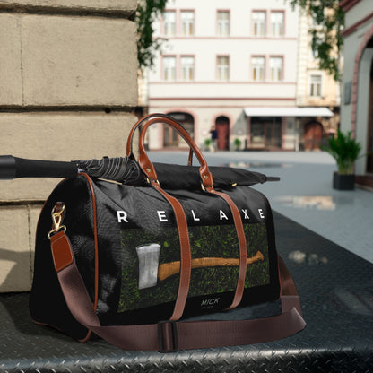 DUFFLE BAG WITH RELAXE PRINT