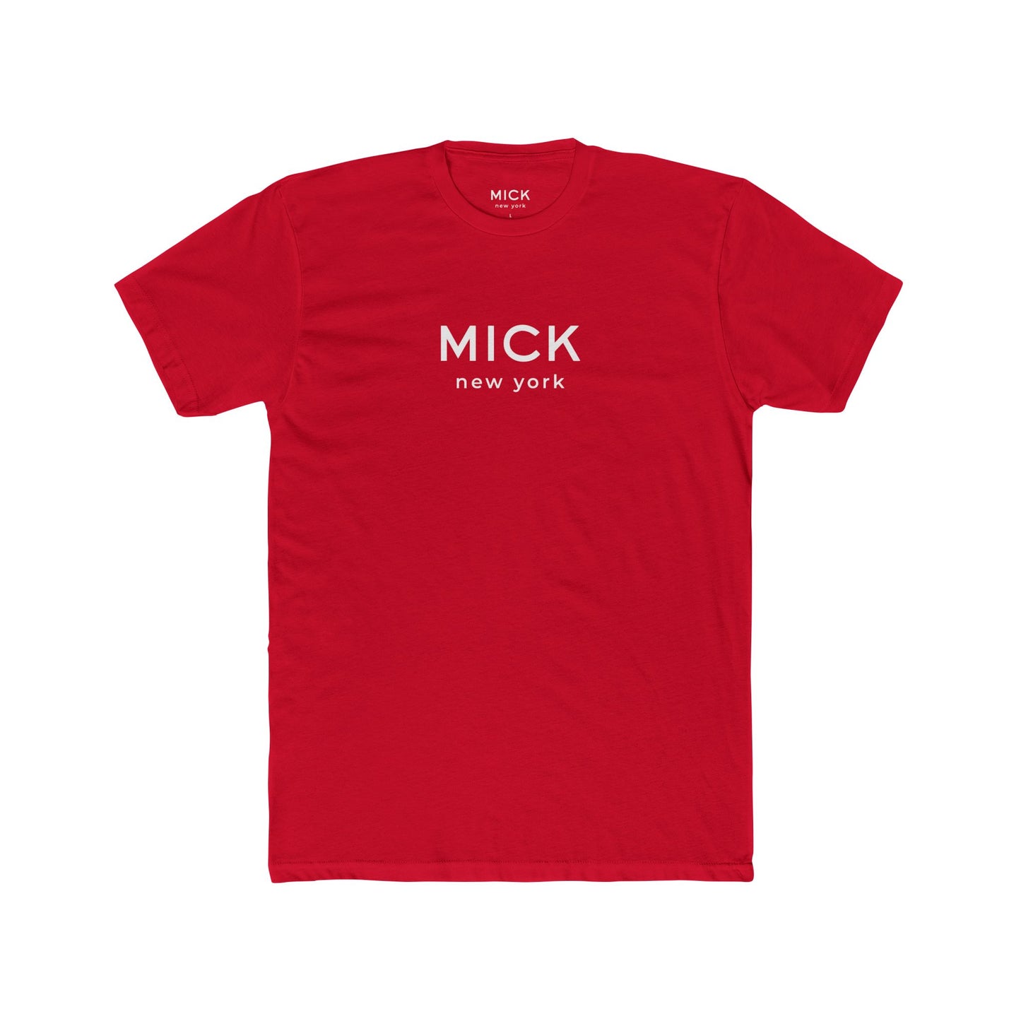 T-SHIRT WITH MICK NEW YORK PRINT