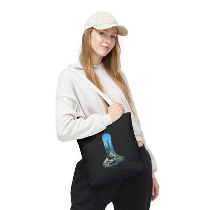 TOTE BAG WITH NEW YORK LAMP