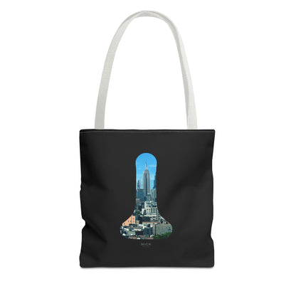 TOTE BAG WITH NEW YORK LAMP