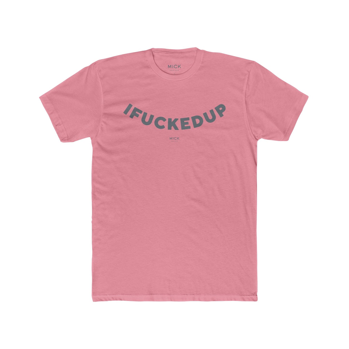 T-SHIRT WITH IFUCKEDUP PRINT