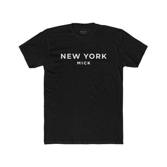 T-SHIRT WITH NEW YORK MICK PRINT