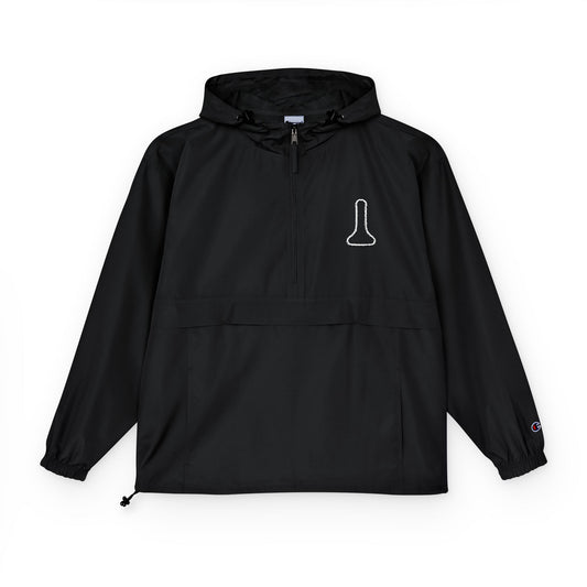 RAIN JACKET WITH NEW YORK LAMP PRINT