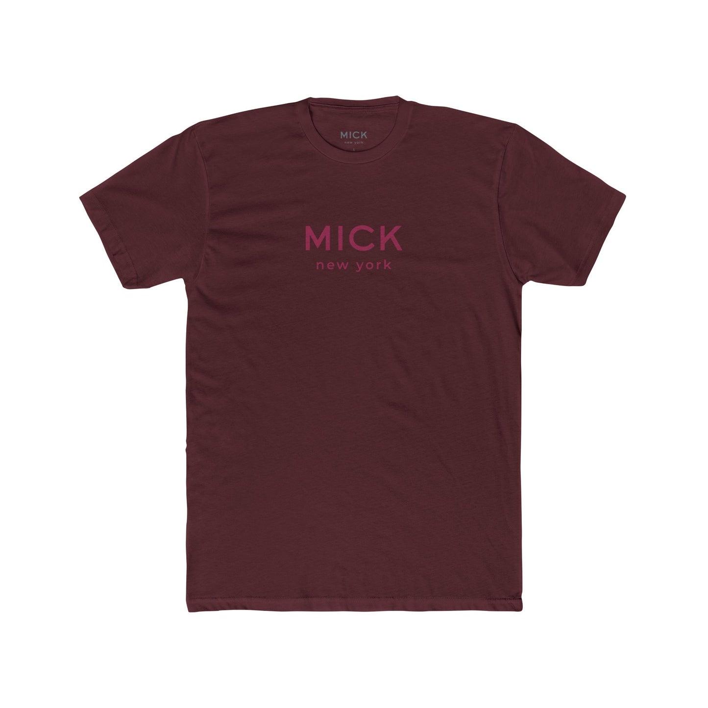 T-SHIRT WITH MICK NEW YORK PRINT