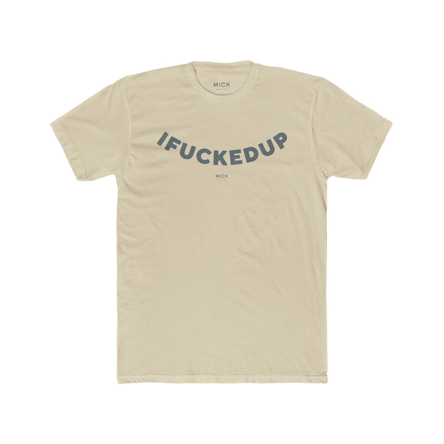 T-SHIRT WITH IFUCKEDUP PRINT