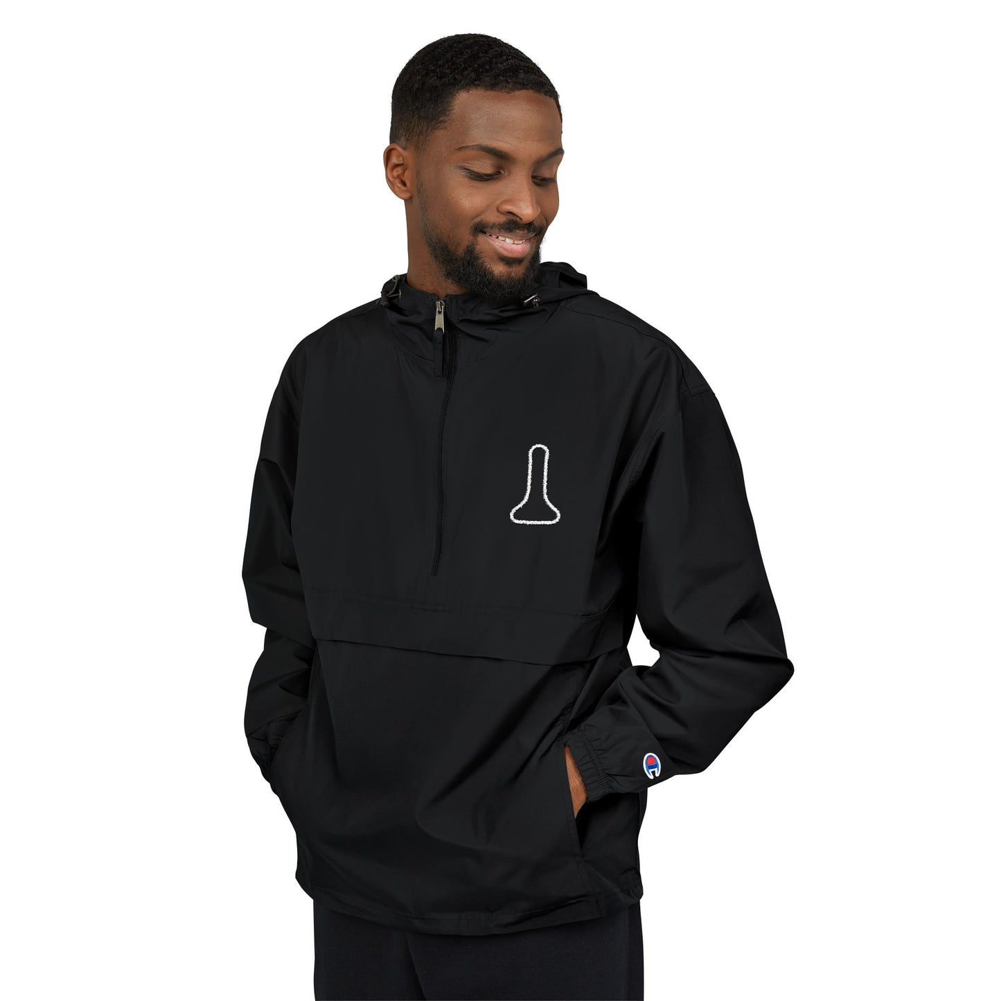 RAIN JACKET WITH NEW YORK LAMP PRINT