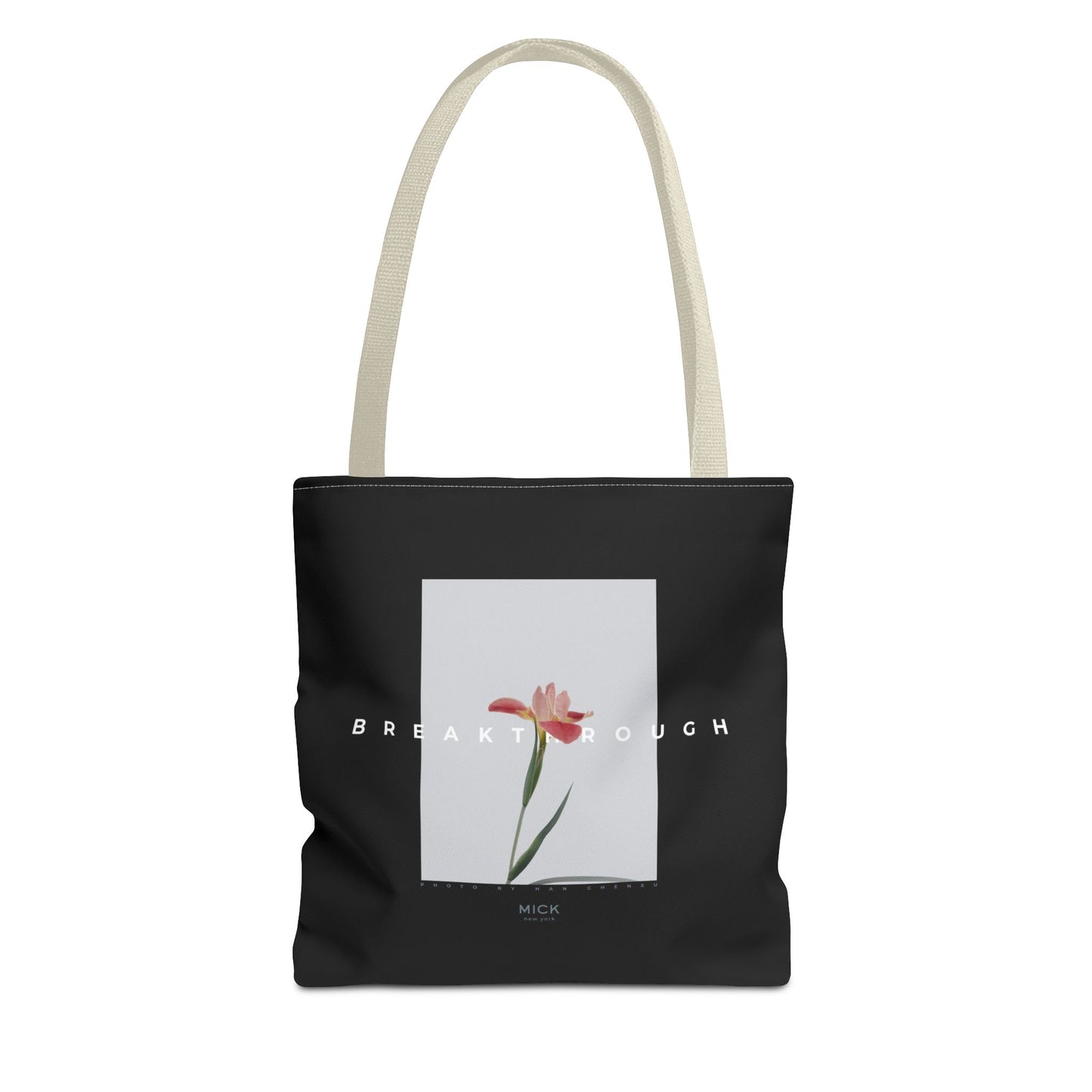 TOTE BAG WITH FLOWER PRINT