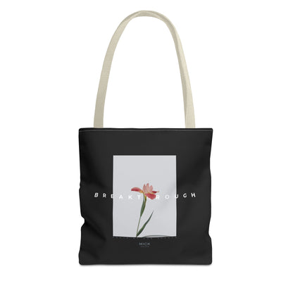 TOTE BAG WITH FLOWER PRINT