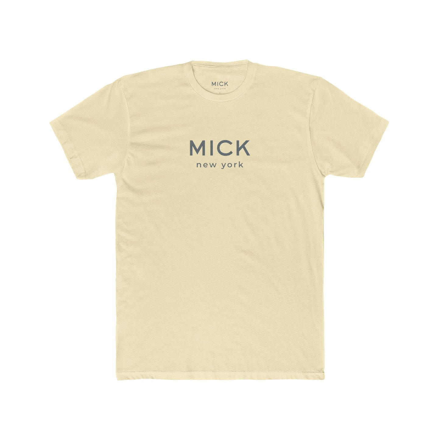 T-SHIRT WITH MICK NEW YORK PRINT