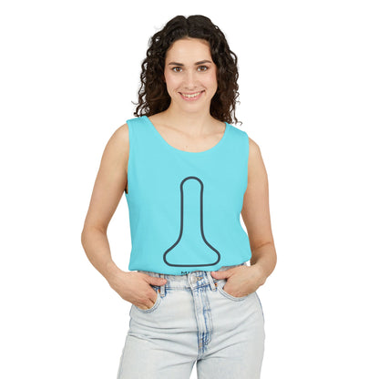 TANK TOP WITH MICK NEW YORK PRINT