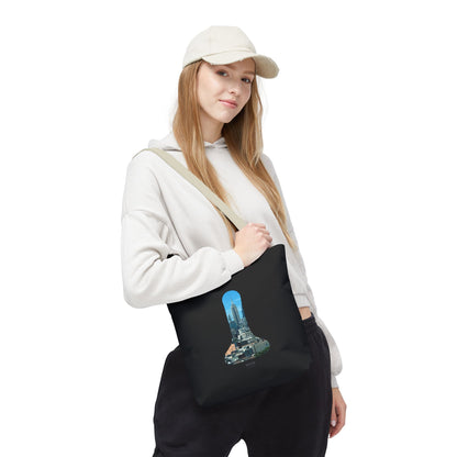 TOTE BAG WITH NEW YORK LAMP