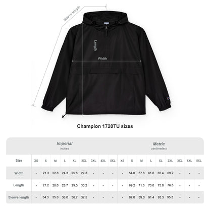 RAIN JACKET WITH NEW YORK LAMP PRINT