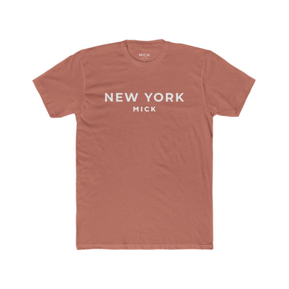 T-SHIRT WITH NEW YORK MICK PRINT