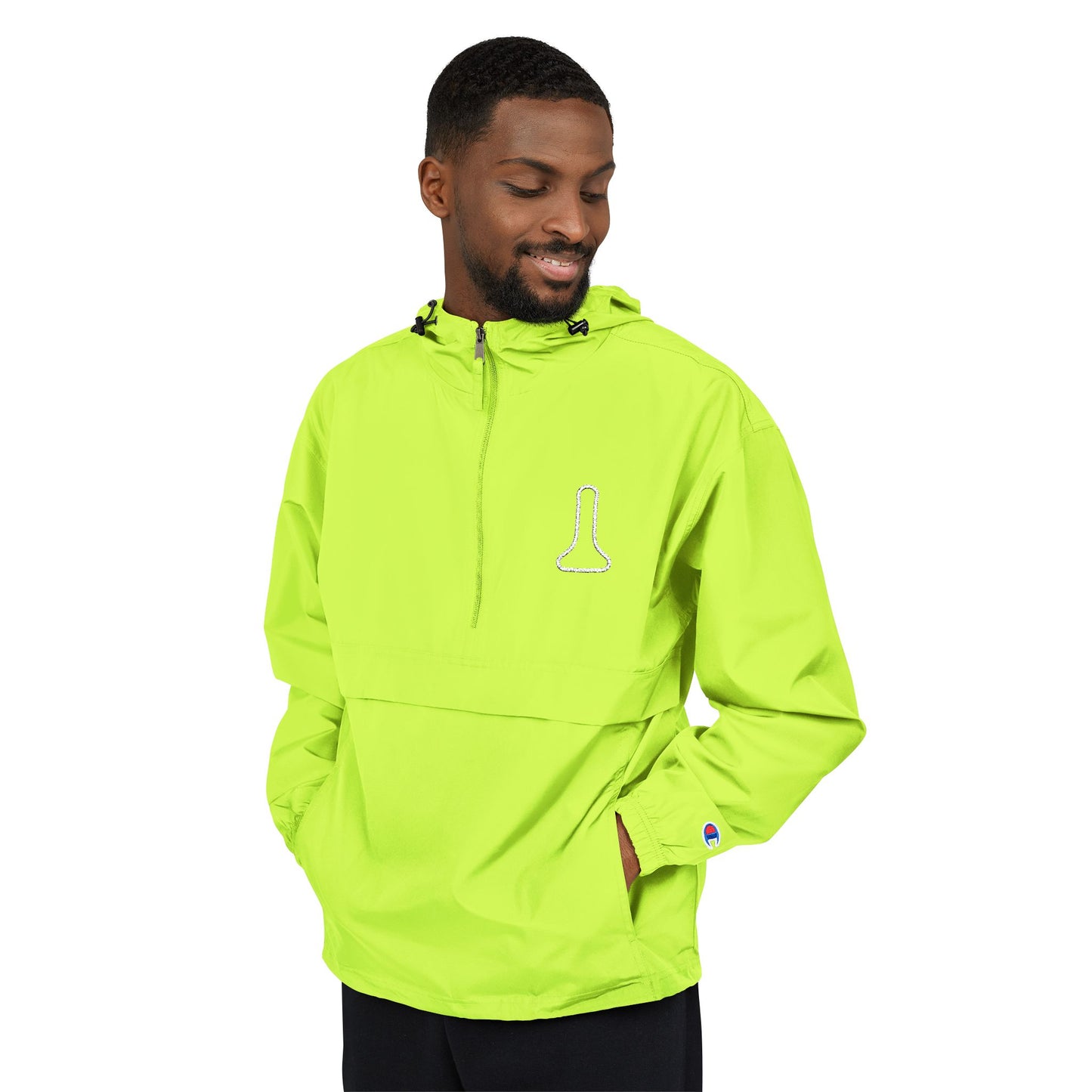 RAIN JACKET WITH NEW YORK LAMP PRINT