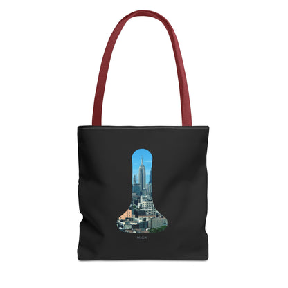 TOTE BAG WITH NEW YORK LAMP