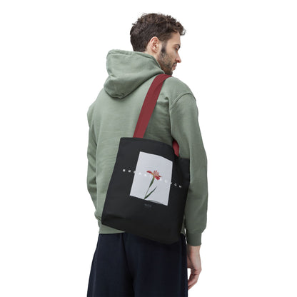 TOTE BAG WITH FLOWER PRINT