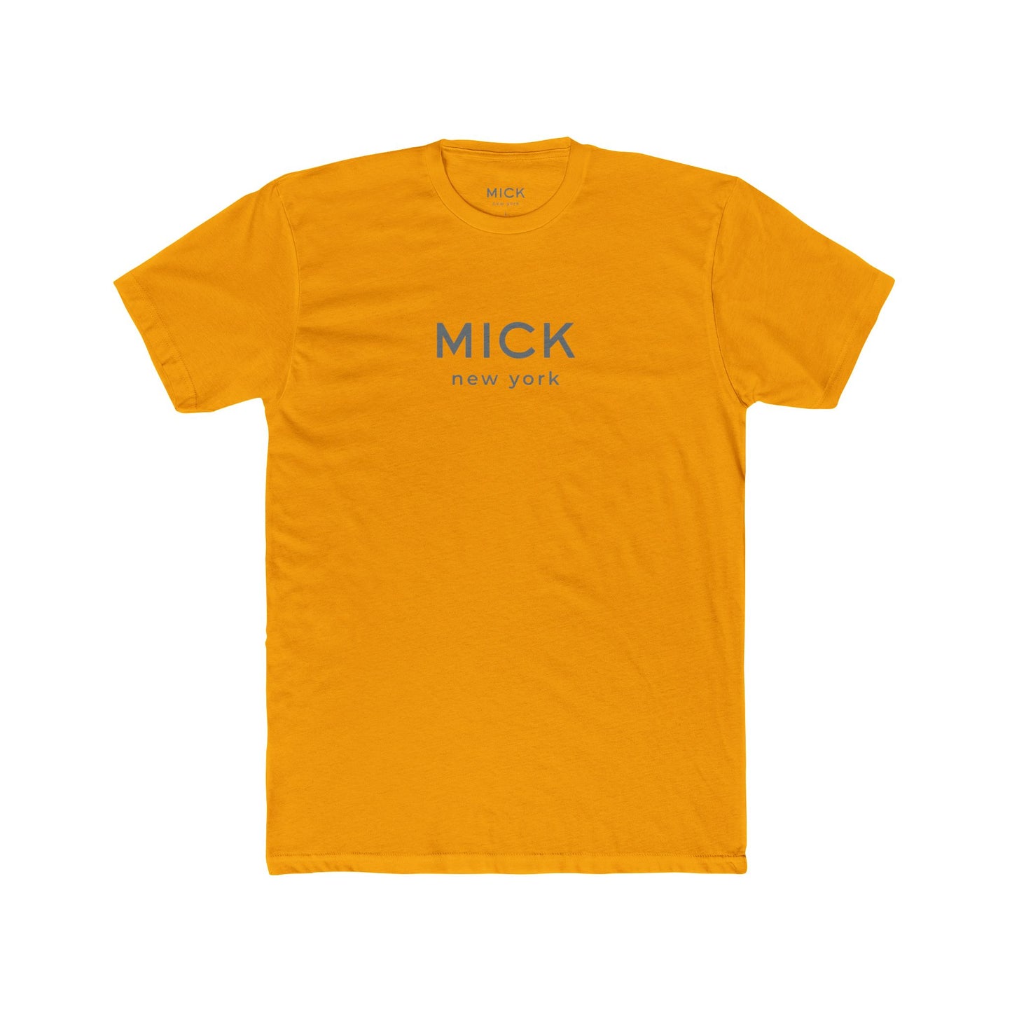 T-SHIRT WITH MICK NEW YORK PRINT