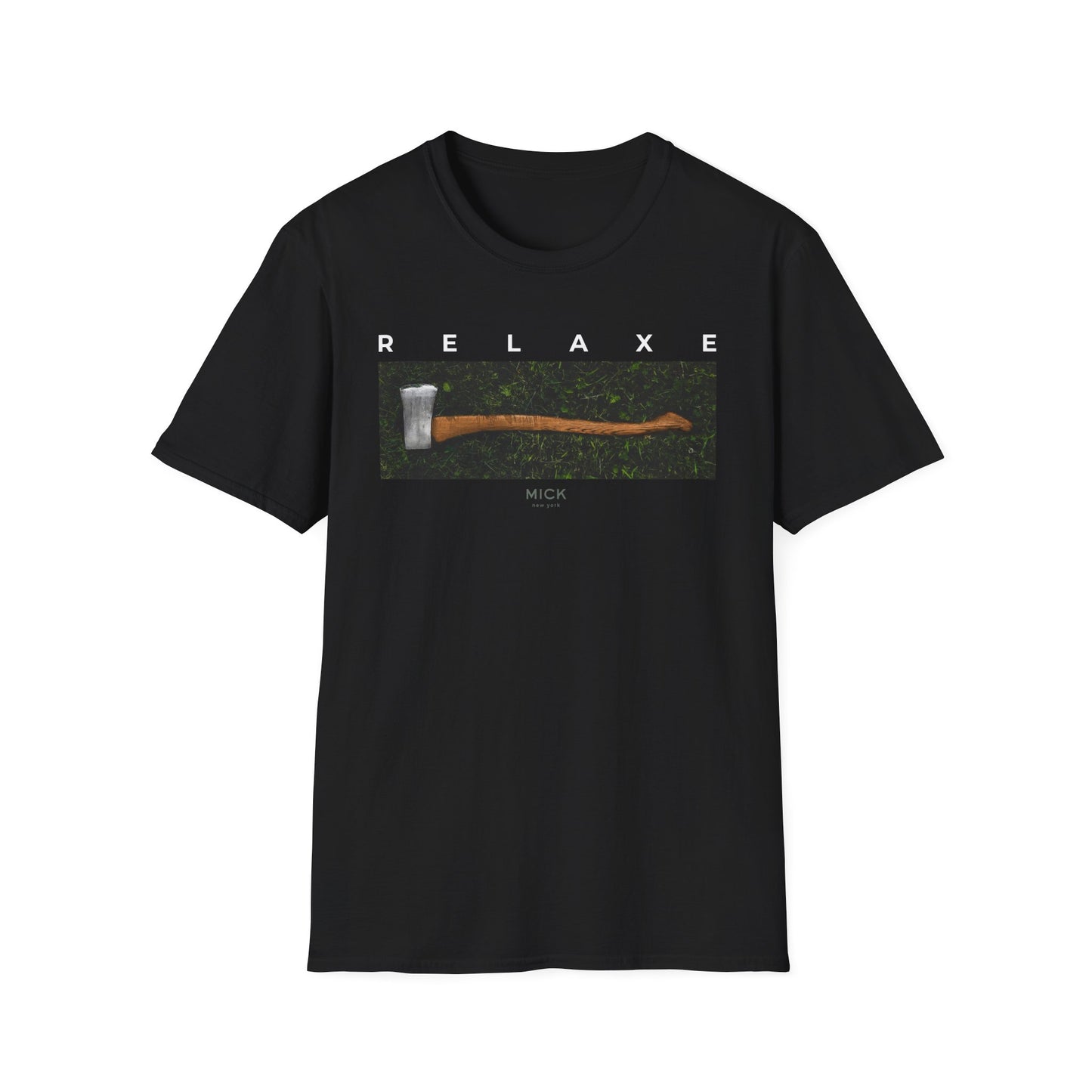 T-SHIRT WITH THE RELAXE PRINT