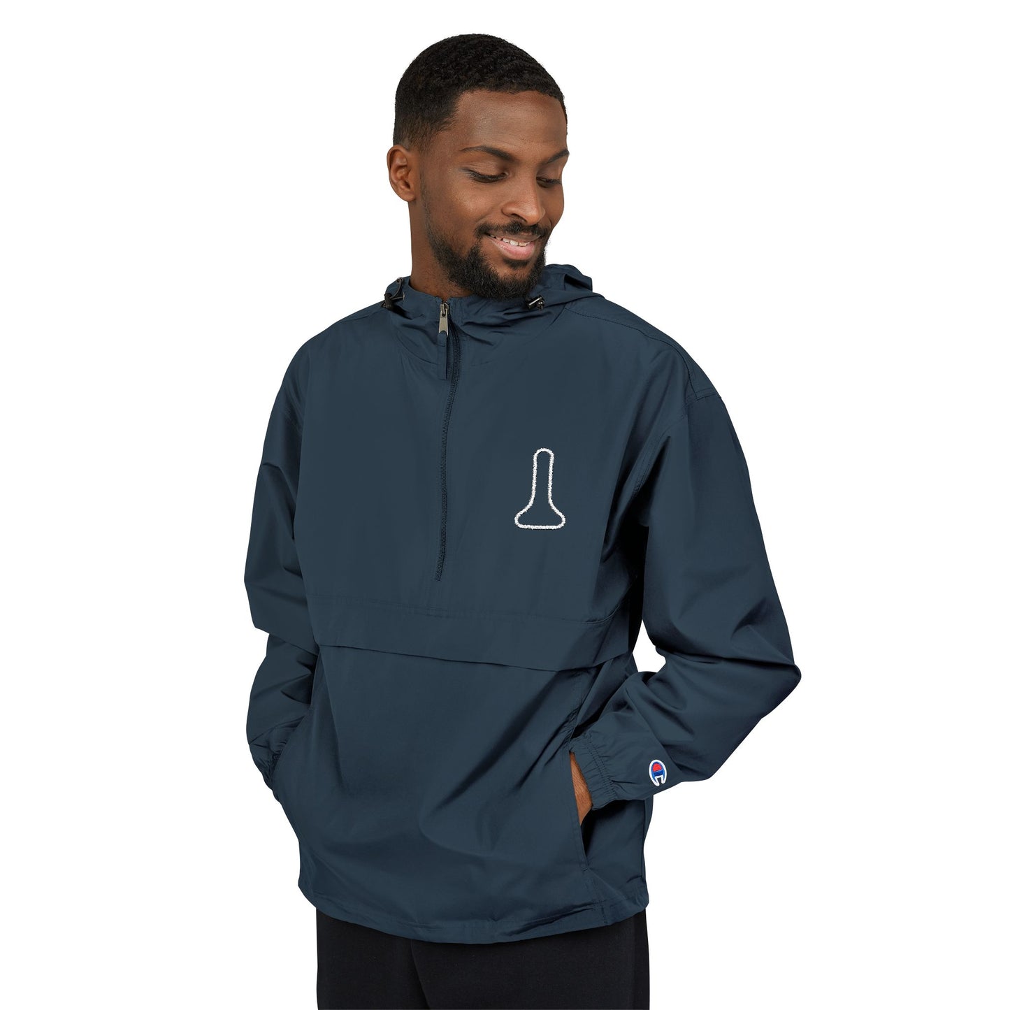 RAIN JACKET WITH NEW YORK LAMP PRINT