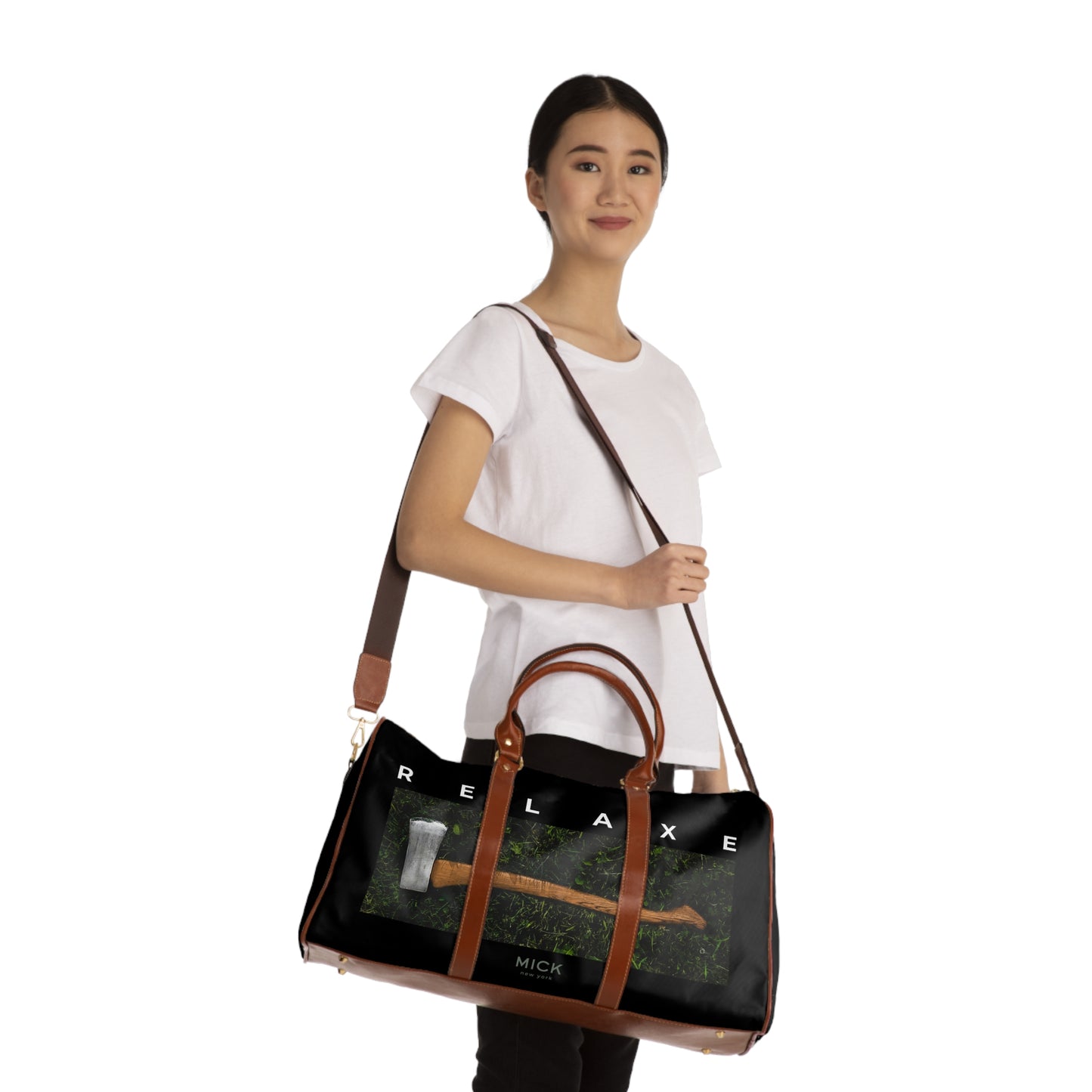 DUFFLE BAG WITH RELAXE PRINT