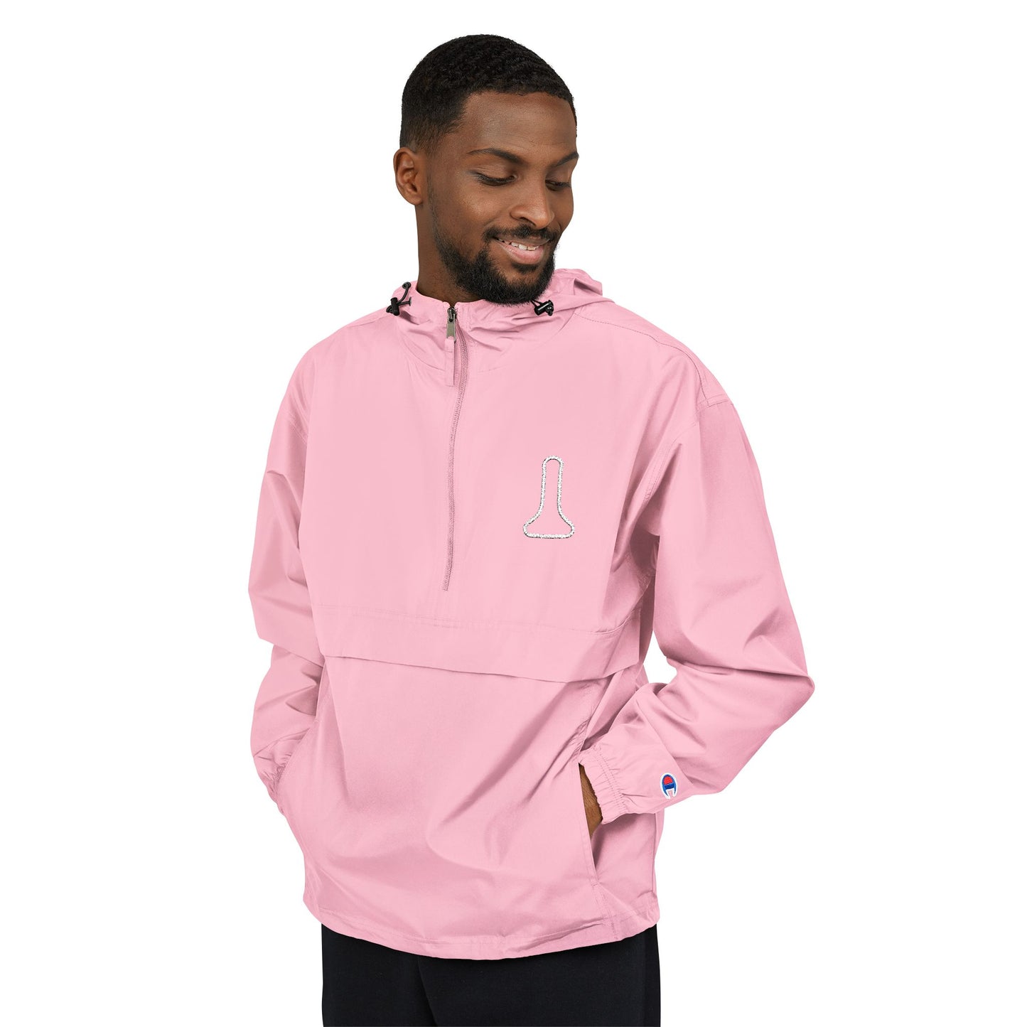 RAIN JACKET WITH NEW YORK LAMP PRINT