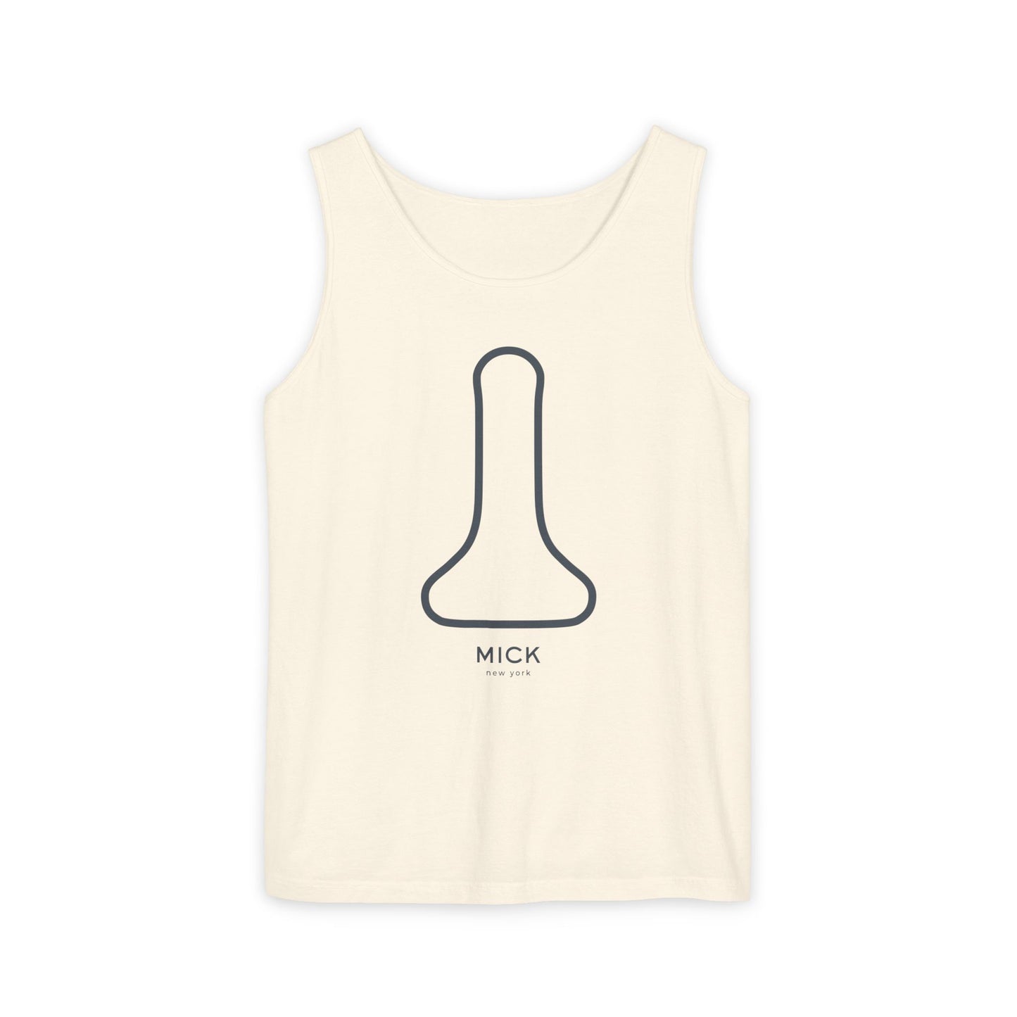 TANK TOP WITH MICK NEW YORK PRINT