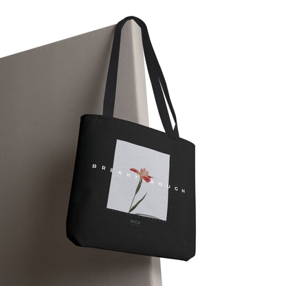TOTE BAG WITH FLOWER PRINT